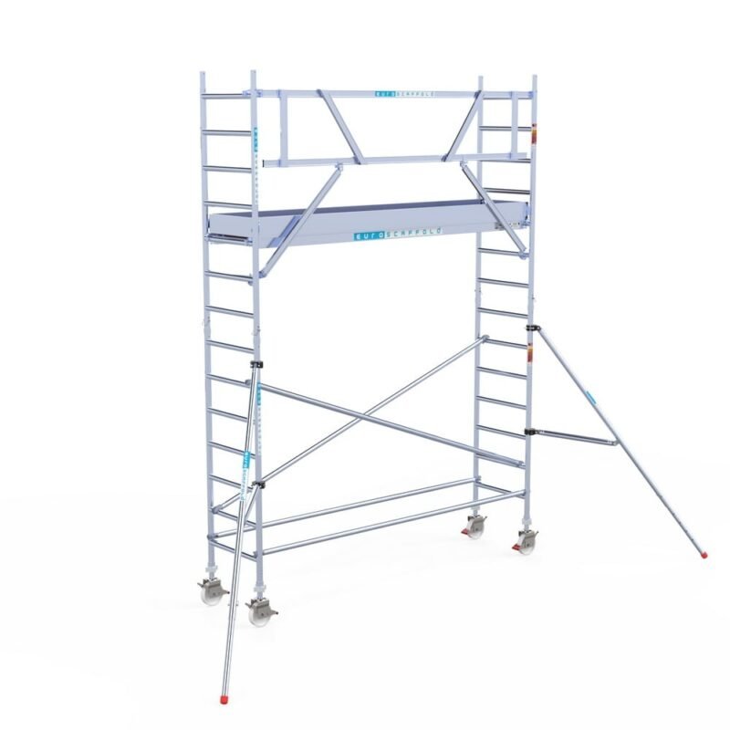 Euroscaffold - Rolsteiger Pro 75x305 5,2m werkhoogte tegen de gevel