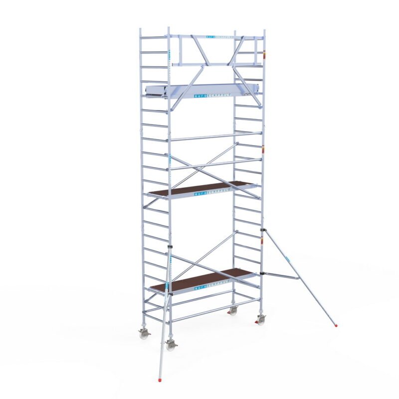 Euroscaffold - Rolsteiger Pro 90x250 7,2m werkhoogte tegen de gevel