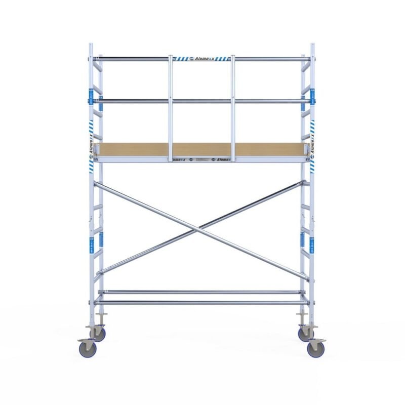 Alumexx - Rolsteiger Light 90x250 4,2m werkhoogte tegen de gevel