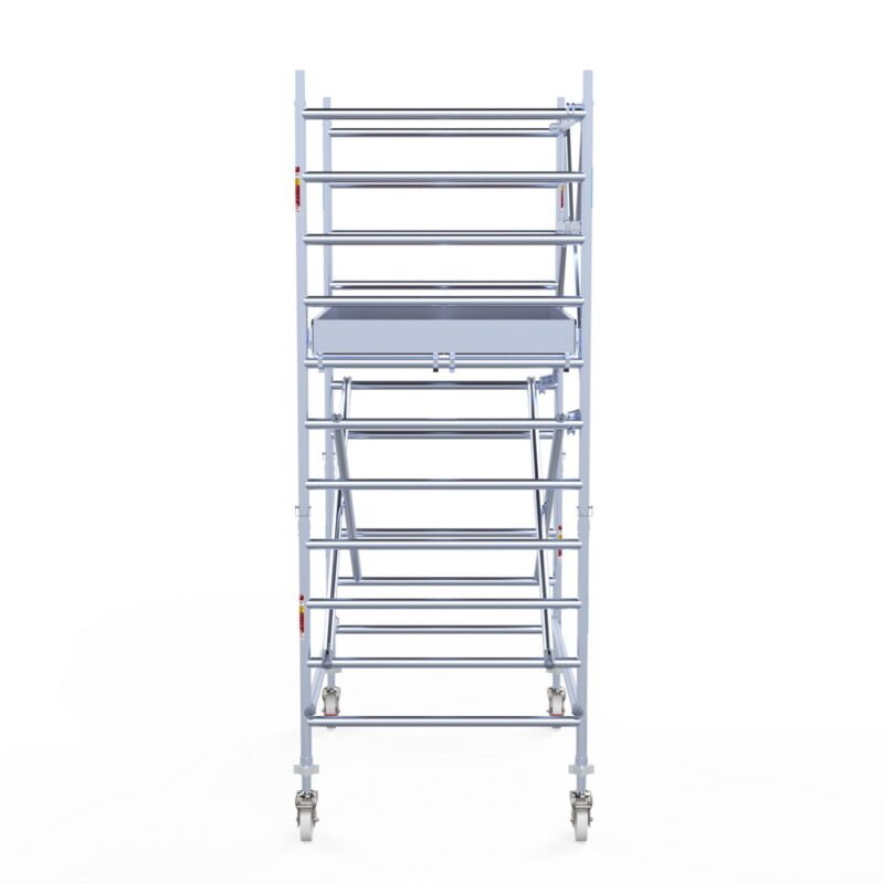 Euroscaffold - Rolsteiger Pro 135x190 4,2m werkhoogte tegen de gevel - Afbeelding 3