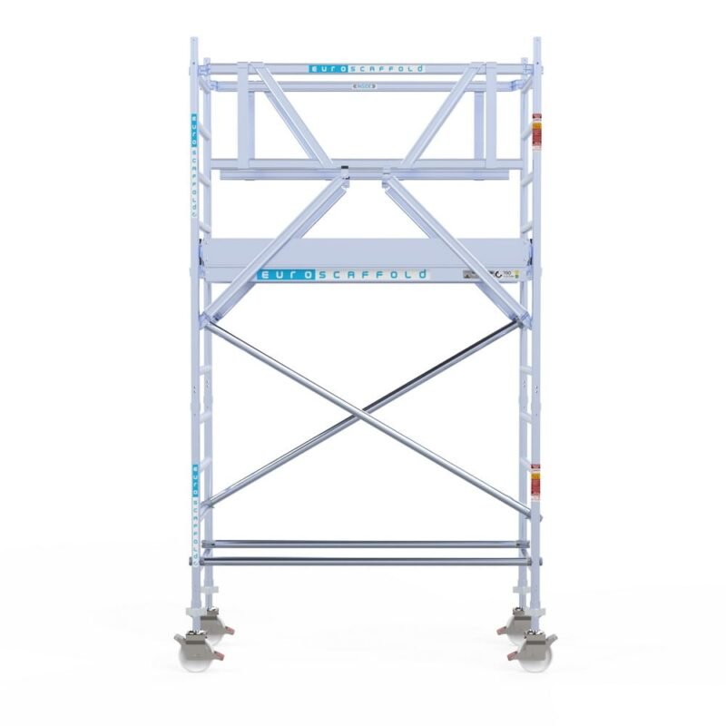 Euroscaffold - Rolsteiger Pro 75x190 4,2m werkhoogte vrijstaand - Afbeelding 2