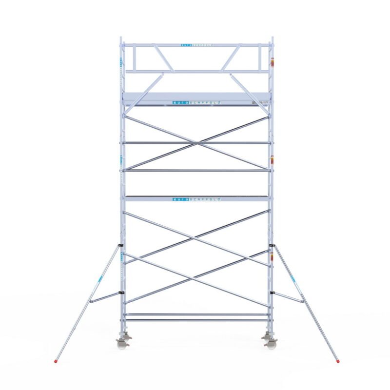 Euroscaffold - Rolsteiger Pro 75x305 7,2m werkhoogte tegen de gevel - Afbeelding 2